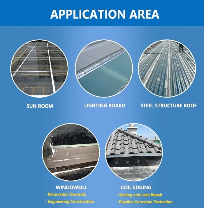 aluminum waterproof butyl tape use
